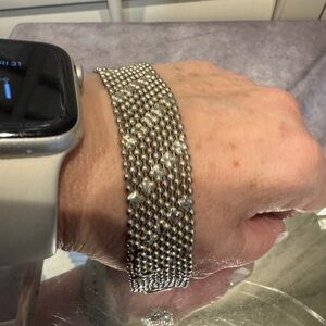 Liquid Metal bracelet snap‎ clasp